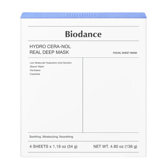 Biodance Hydro Cera-Nol Mask pack (4pcs)
