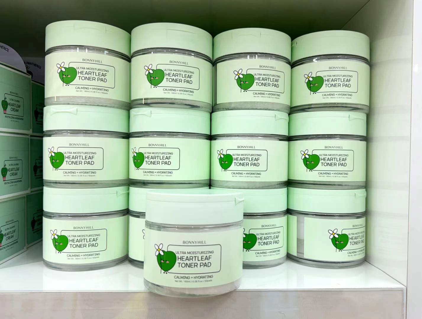 Bonnyhill Heartleaf Facial Toner Pads
